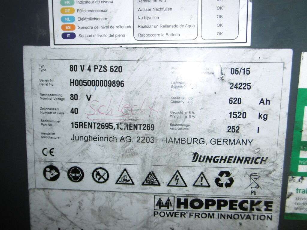 Carrello elevatore JUNGHEINRICH EFG 425 ks - Photo 6
