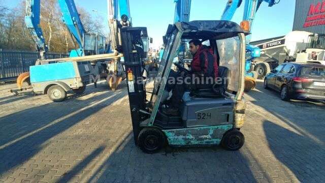 Carrello elevatore MITSUBISHI FB 16 N / Elektrostapler - Photo 10